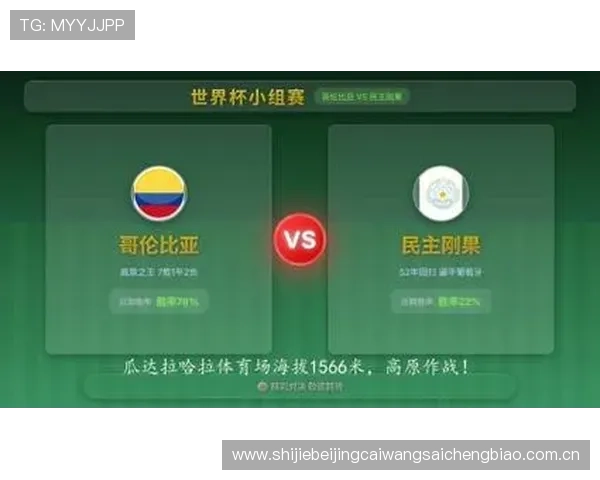 2026世界杯哥伦比亚VS民主刚果比赛直播合法途径全攻略
